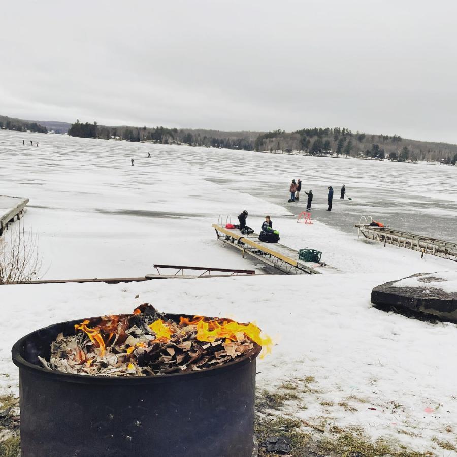 Baptiste Lake Lodge Harcourt Экстерьер фото